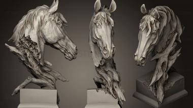 3D model Horse Sculpture (STL)
